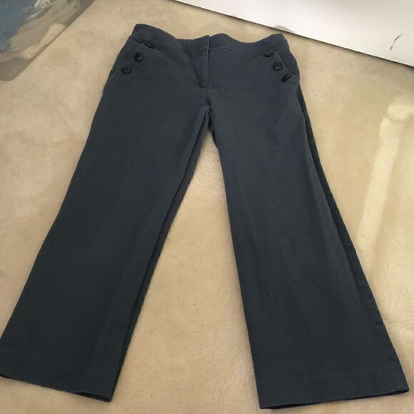 LOFT Sailor Style Cropped Pants - Picture 1 of 10